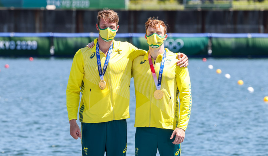 Web Header Tom Green and Jean van der Westhuyzen win gold at Tokyo 2020