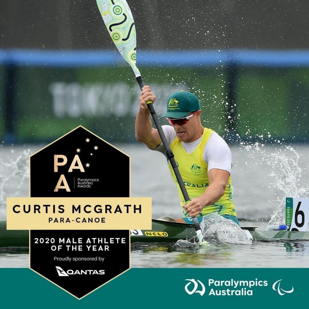 Curtis McGrath named 2020 Paralympics Australia Male Athlete of the Year